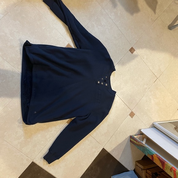 Good condition navy blue sweater. No damage and very soft. - Picture 2 of 2